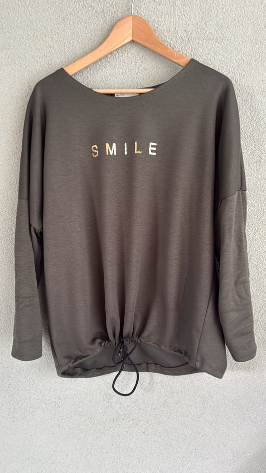 Maglia con coulisse Smile militare