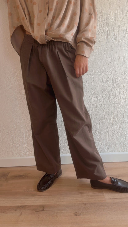 Pantalone Joël choco