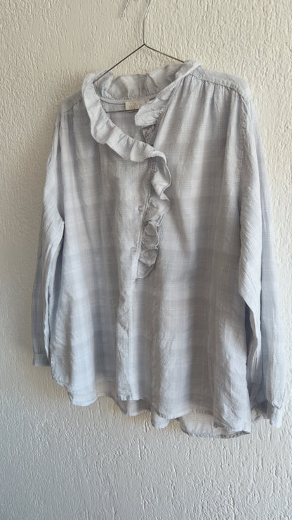 Camicia Camelia azzurra