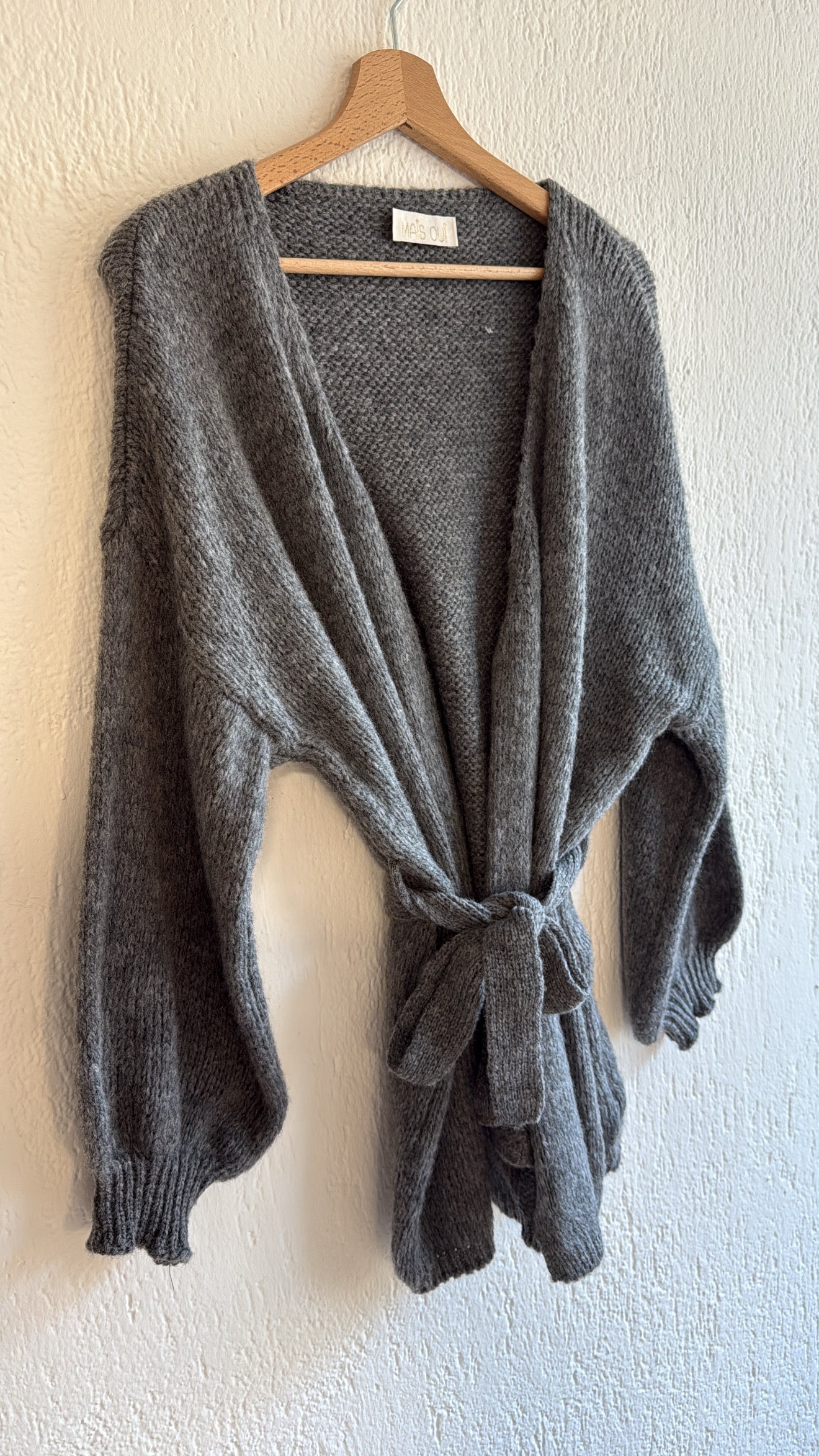 Cardigan Jasmine grey