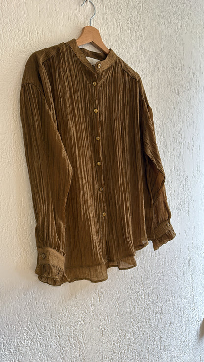 Camicia Evan dark dorè