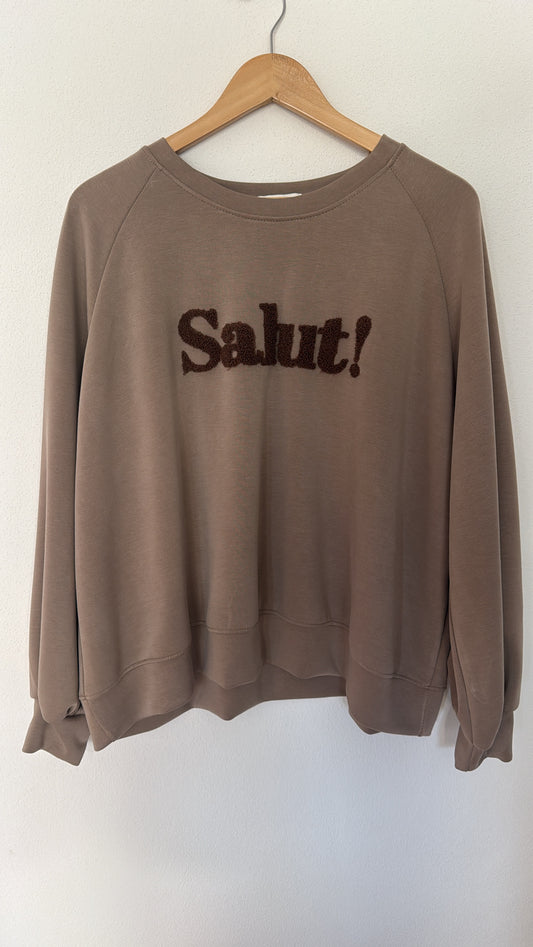 Felpa Salut! nut