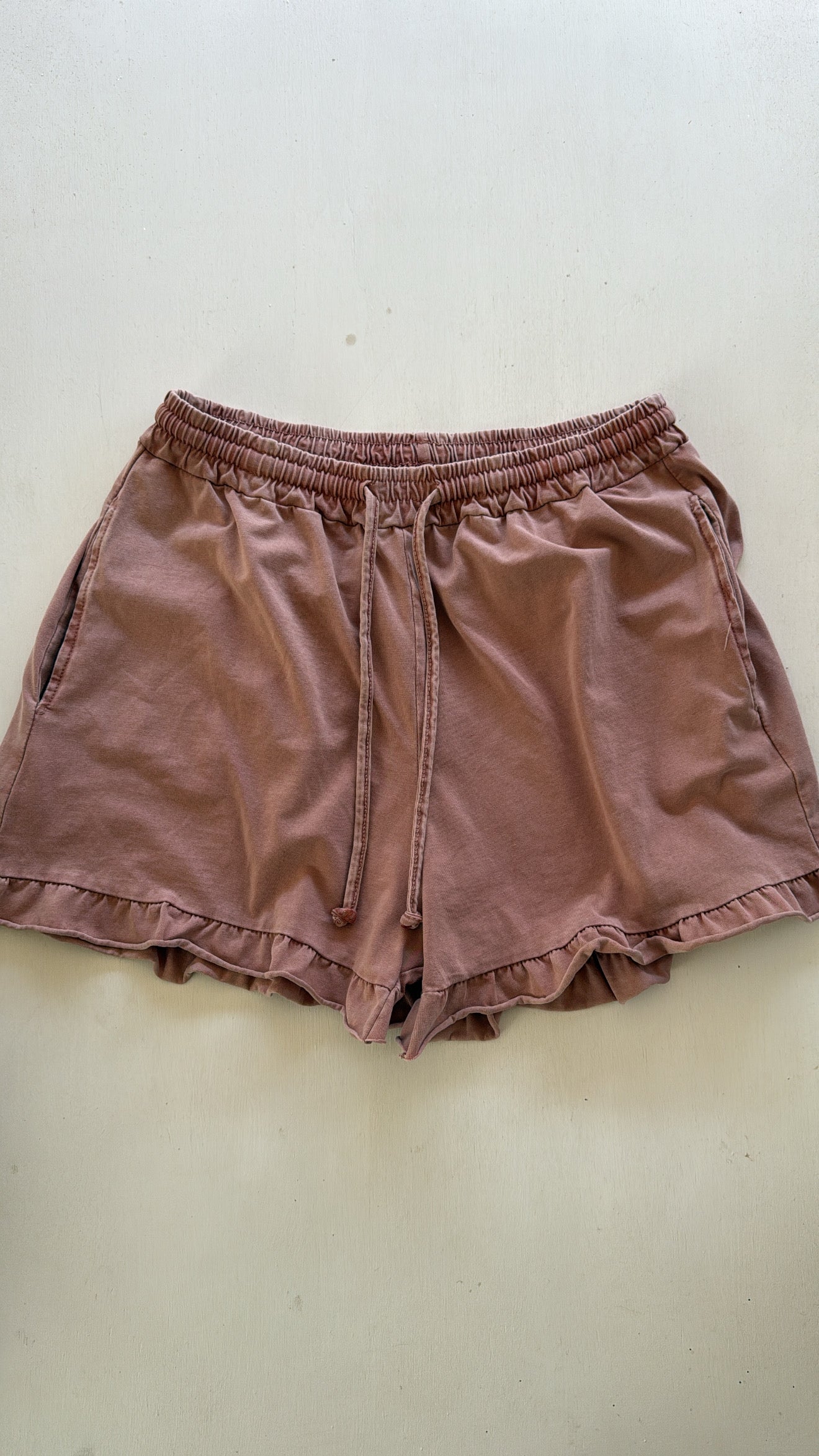 Pantaloncino Simon vintage rose delave