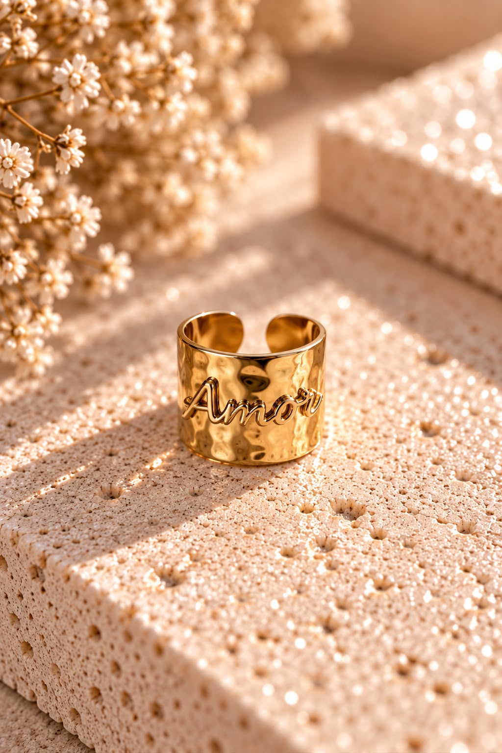 Anello a fascia Amour