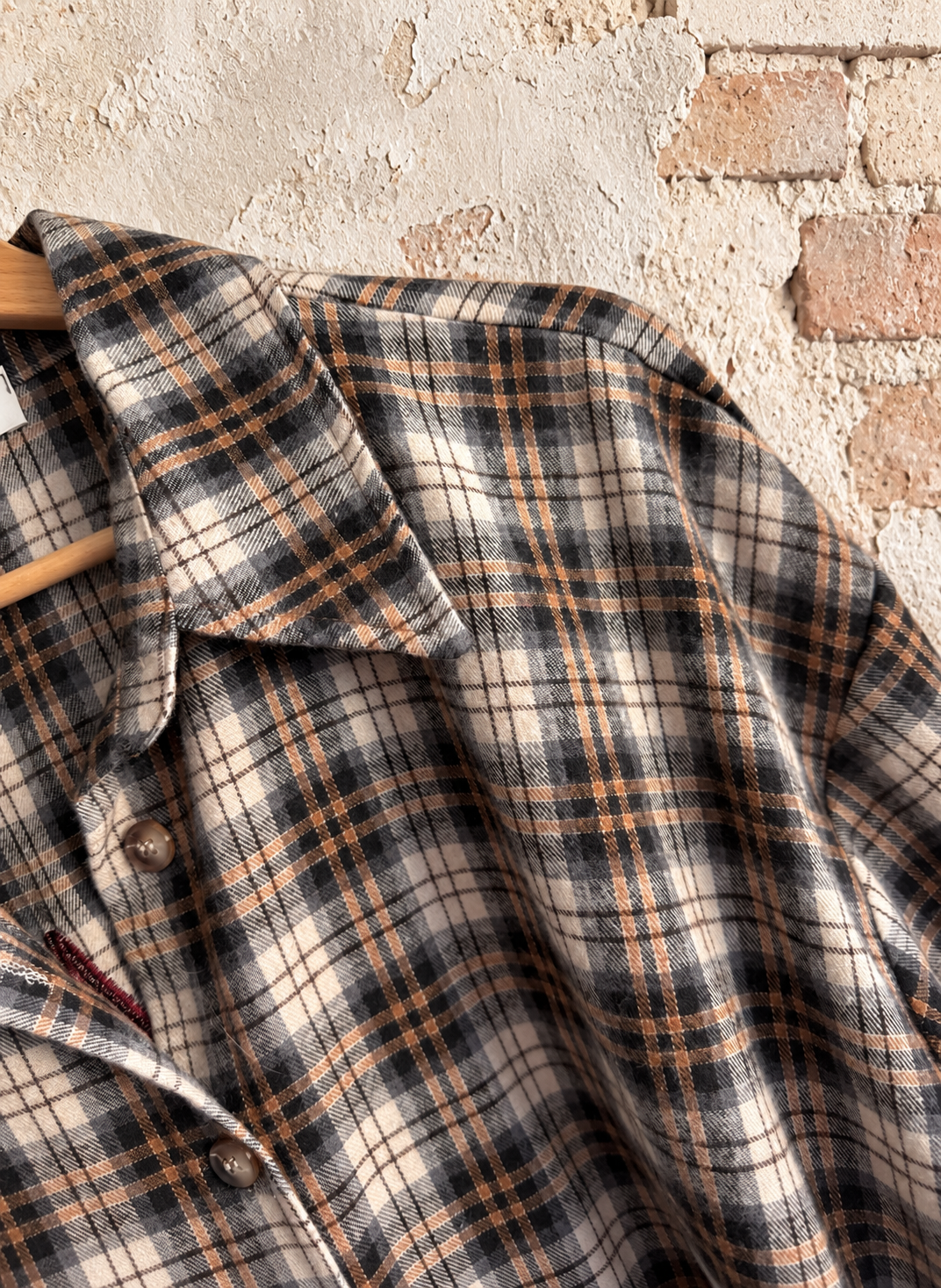 Camicia Jet'aime check grey