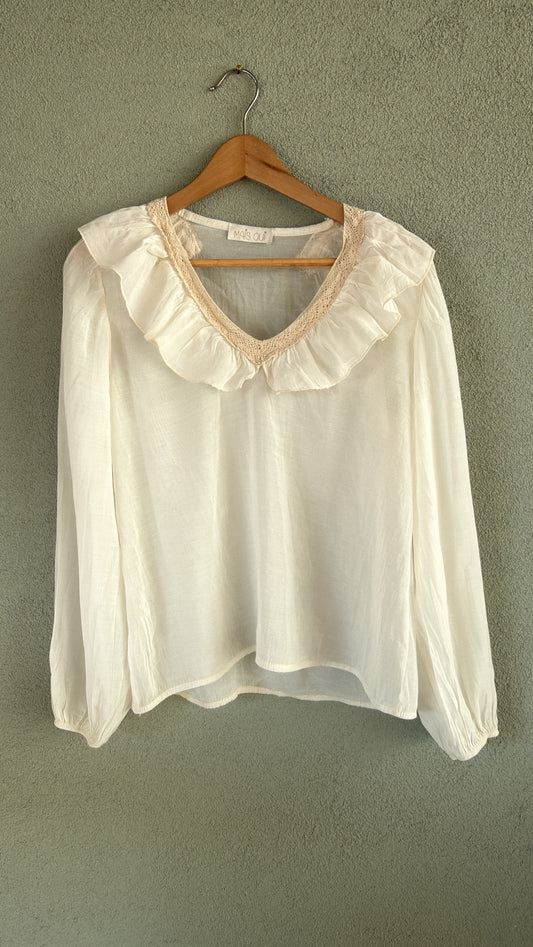 Camicia Suzani white
