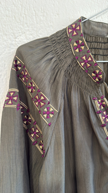 Camicia Etienne verde