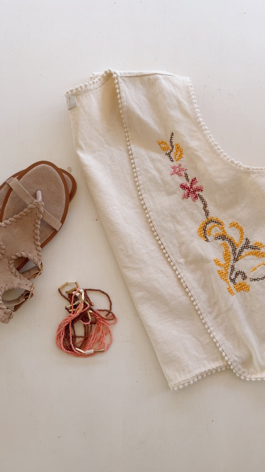 Gilet Luby natural