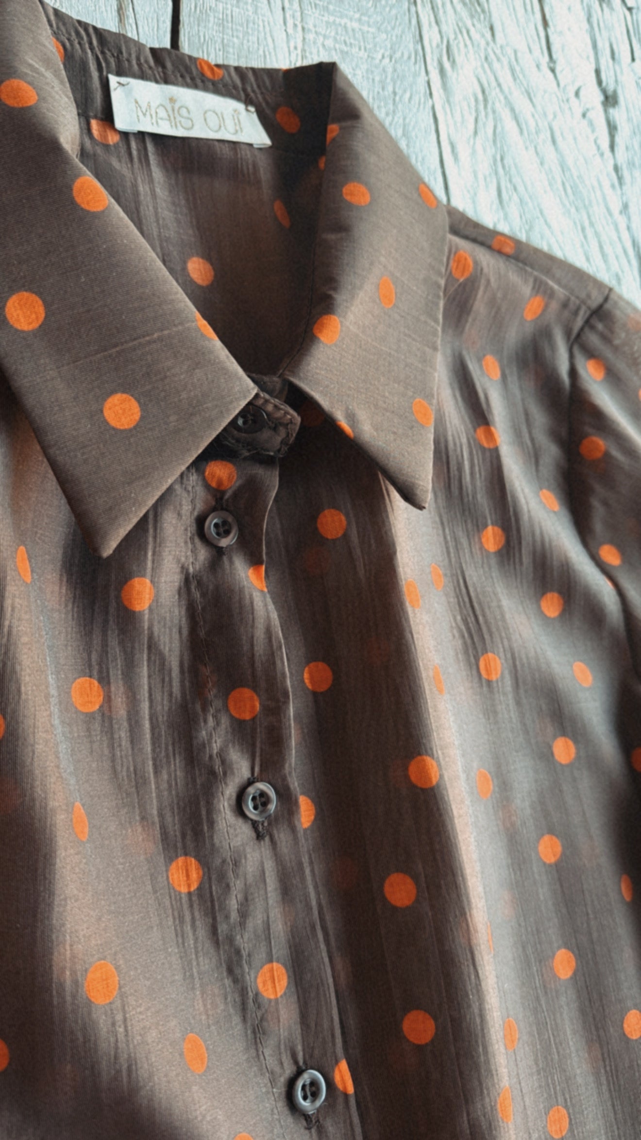 Camicia Daisy choco