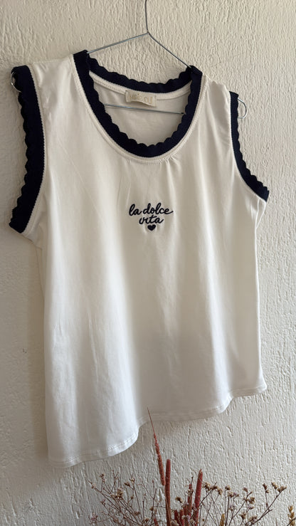 Canotta Sweet Life navy