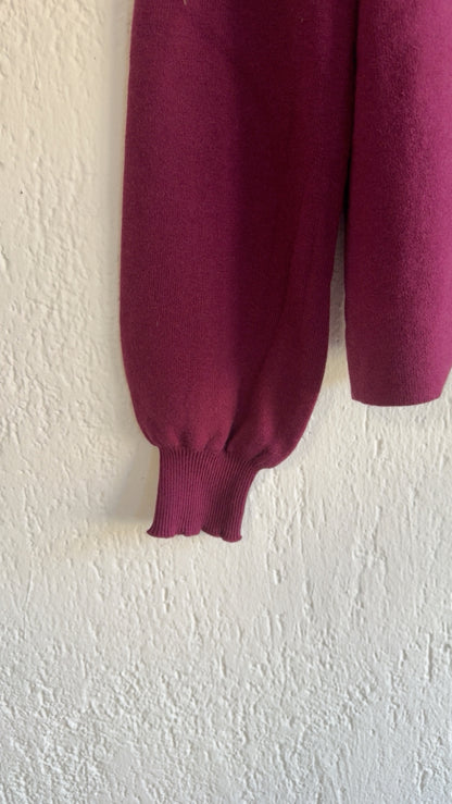 Cardigan Betty bordeaux