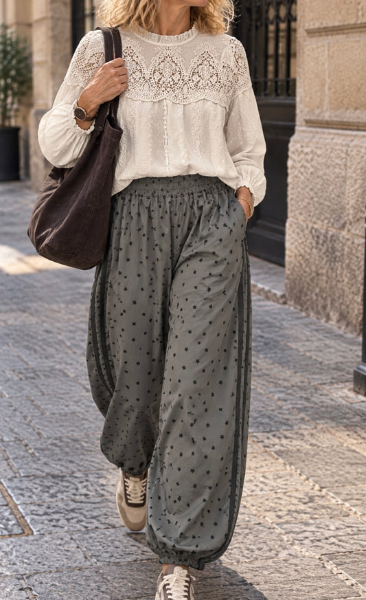 Pantalone Little Star military