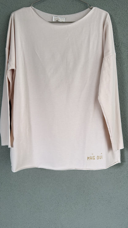 T-shirt Mais Oui naturale
