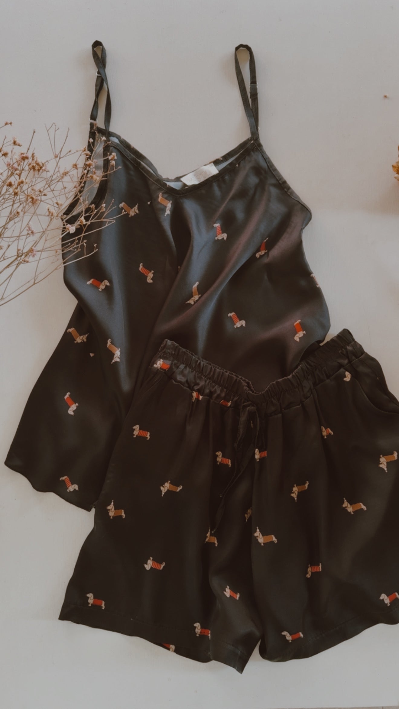 Completo pigiama Wally Black