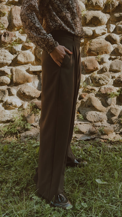Pantalone Taylor Choco