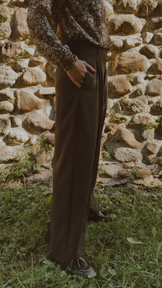 Pantalone Taylor Choco