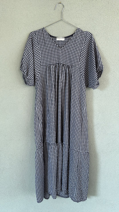 Abito Pic-nic check navy