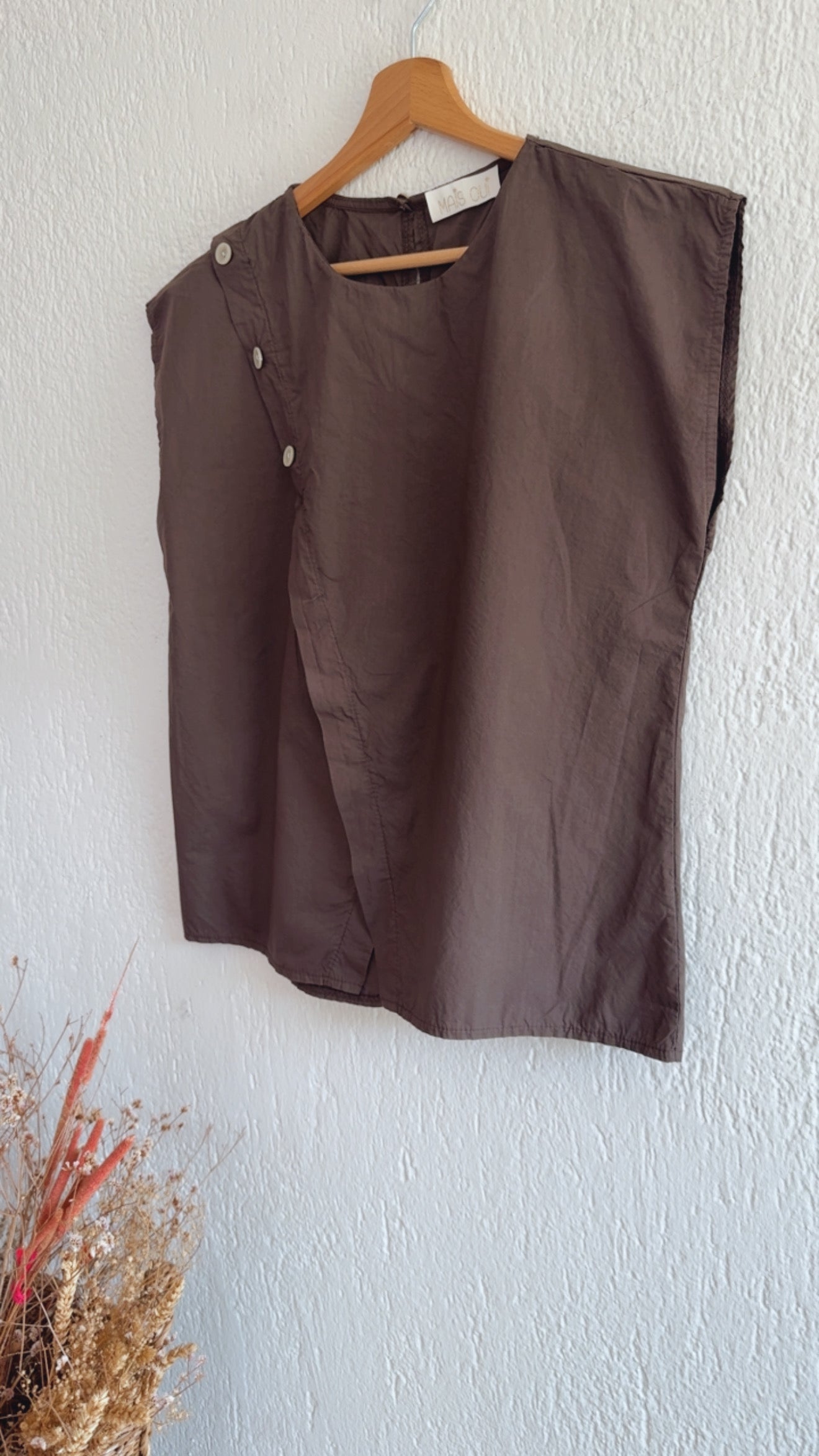 Blusa Clodette choco