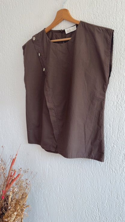Blusa Clodette choco