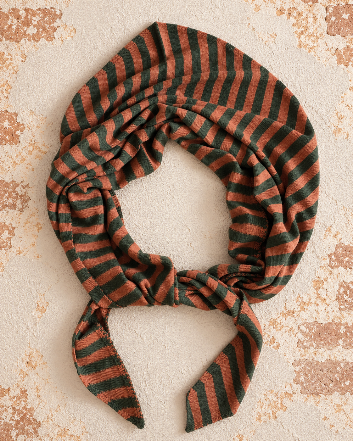 Bavasciarpa striped green