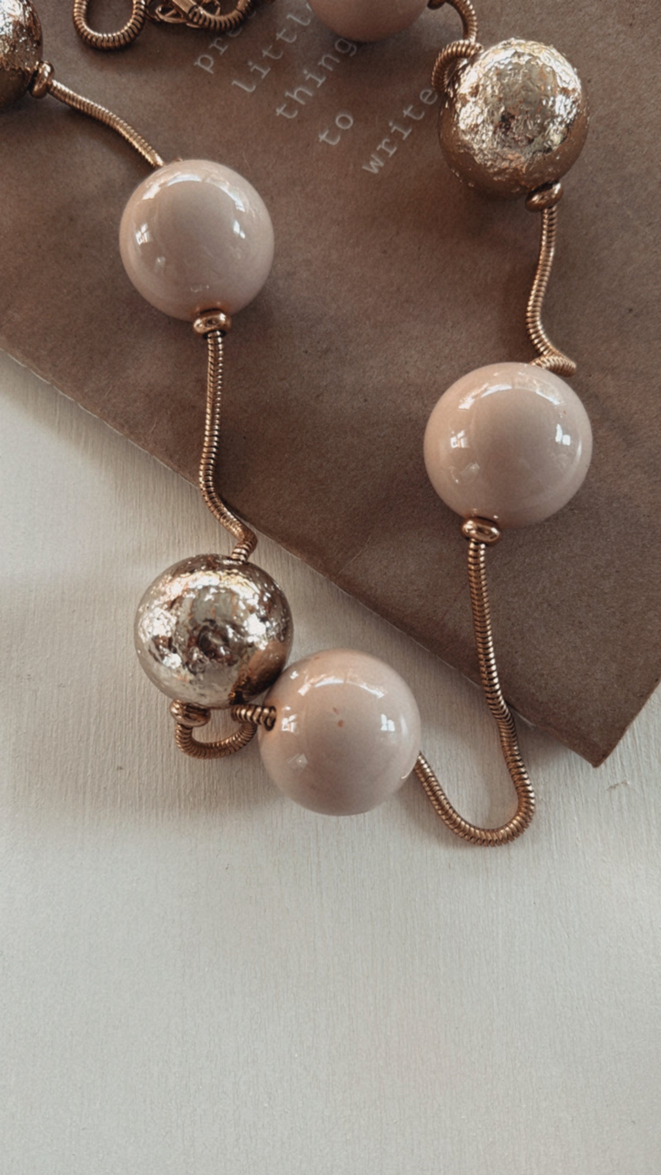Collana Bibaloo cipria