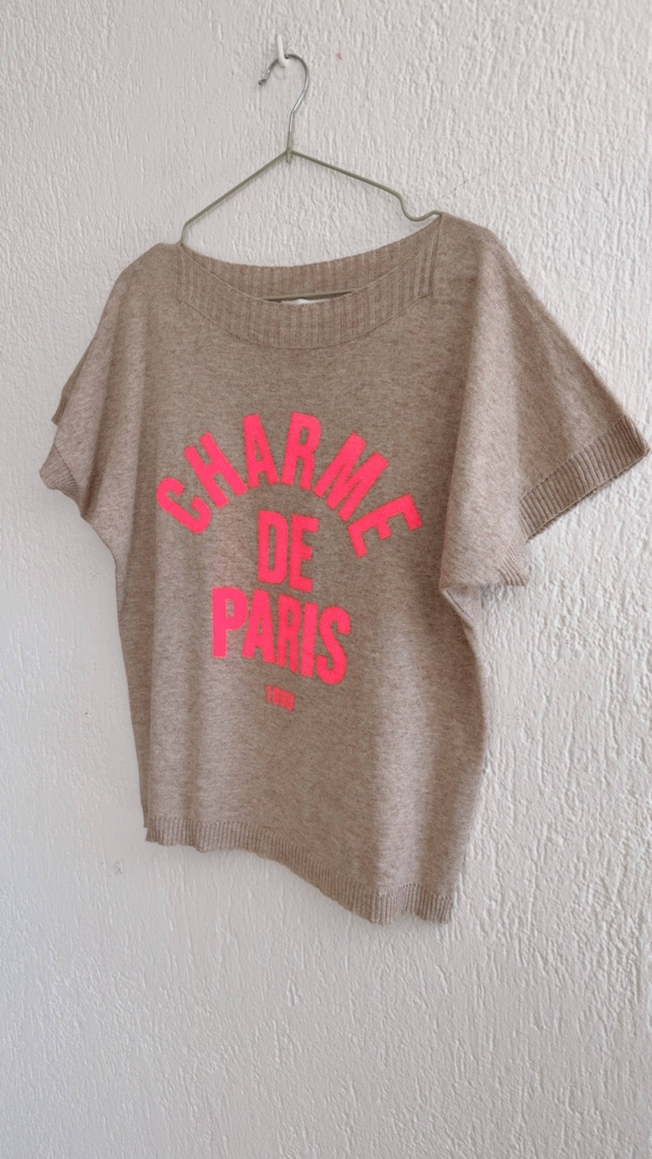 Maglia Charme de Paris ecru