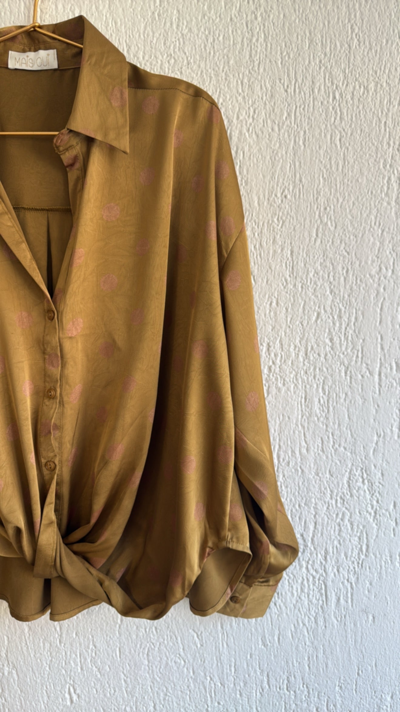 Camicia Josephine moutarde