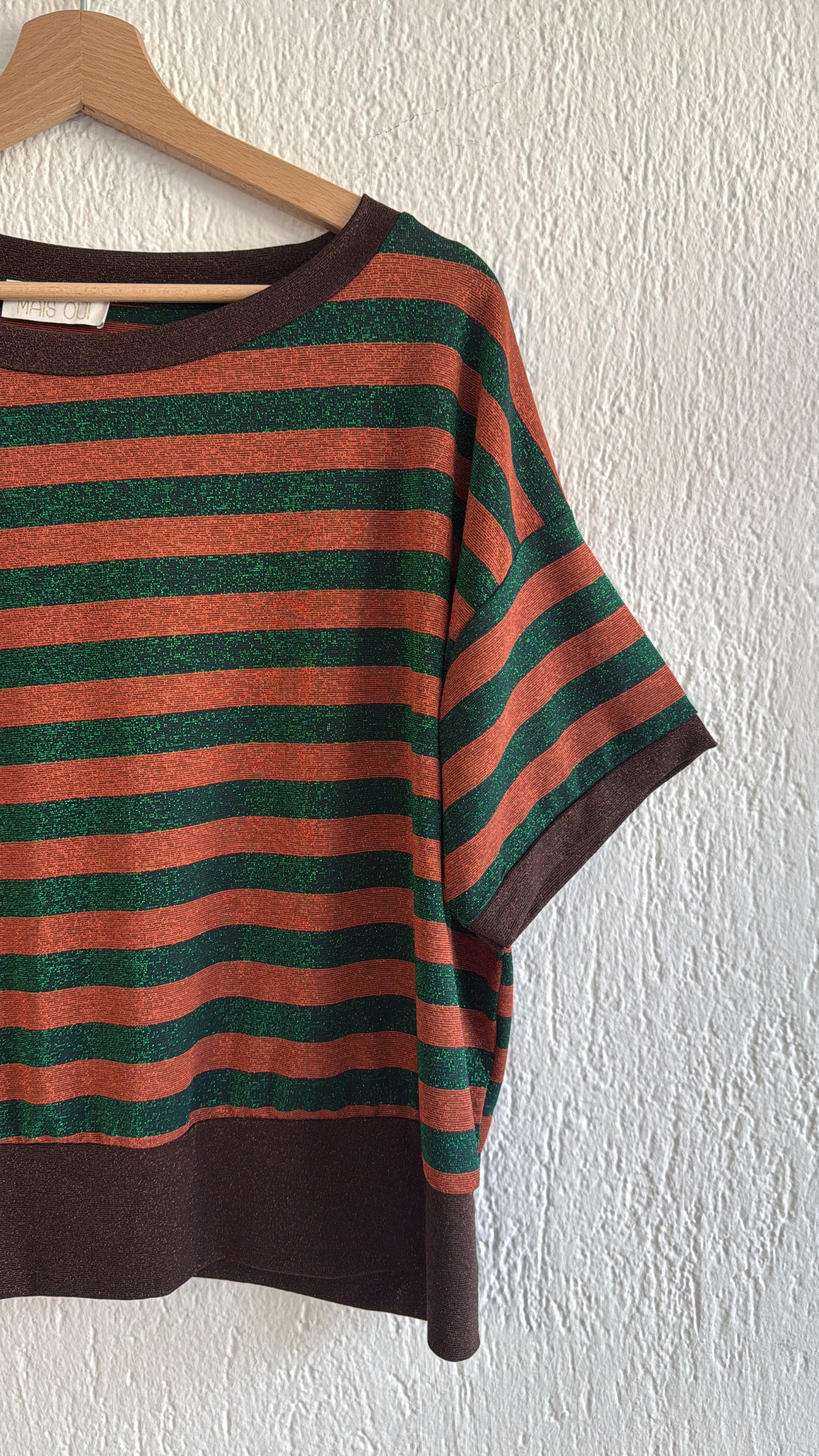 Maglia Dance ruggine green