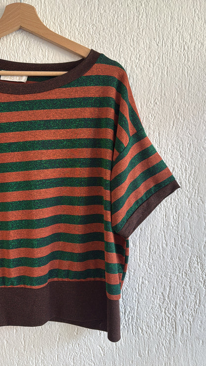 Maglia Dance ruggine green