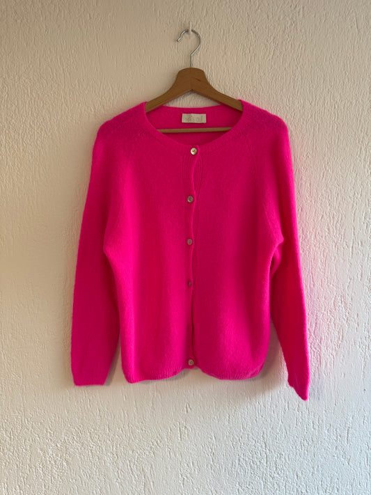 Cardigan Lulù fucsia
