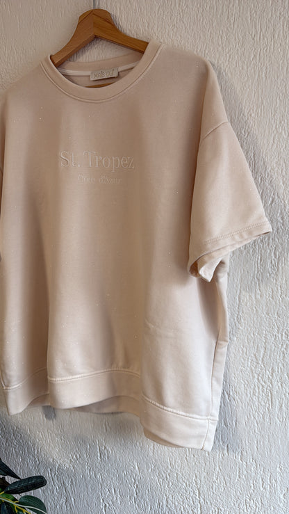 Felpa Saint Tropez cipria