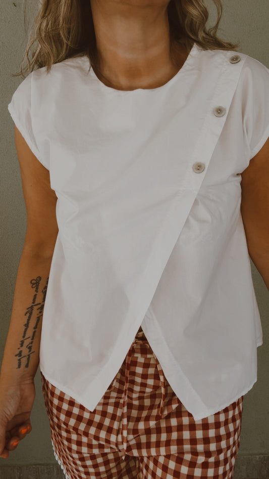 Blusa Clodette white