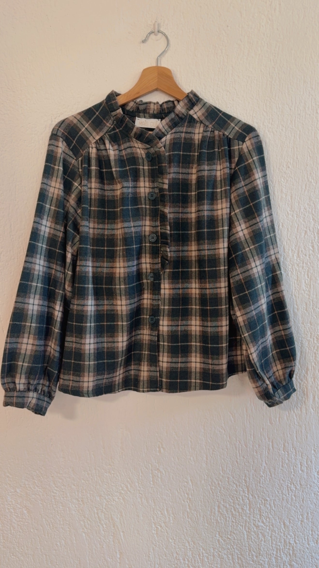 Camicia Anisa tartan green