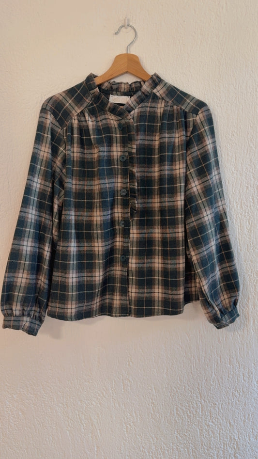 Camicia Anisa tartan green
