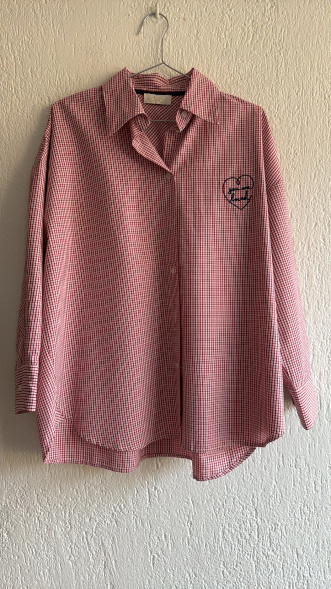 Camicia Loved red