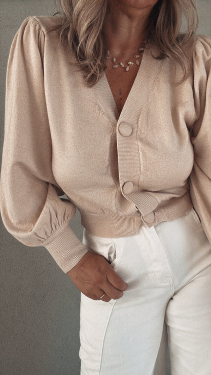 Cardigan Tessa blush