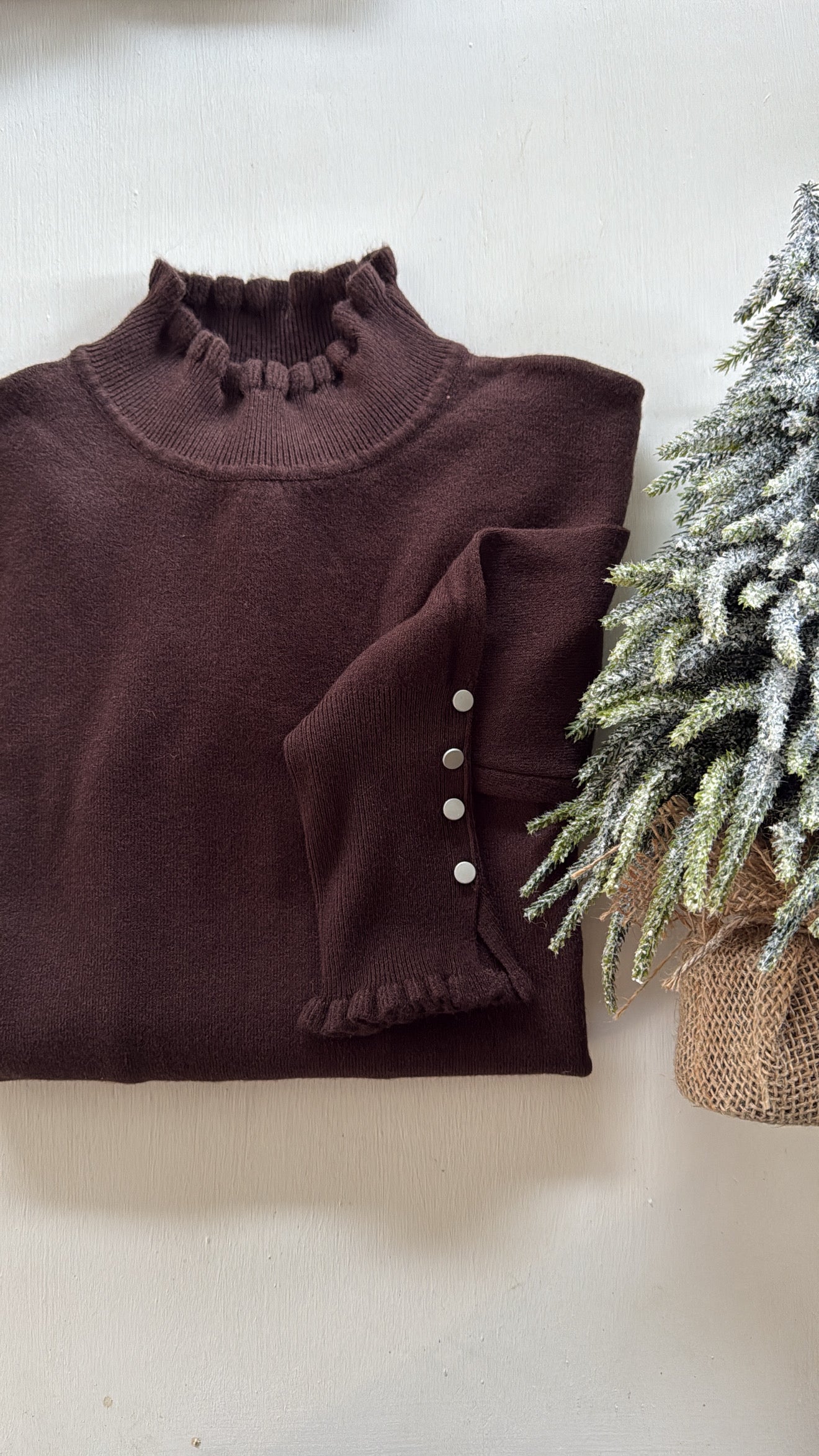 Maglia sottogiacca Elisa choco