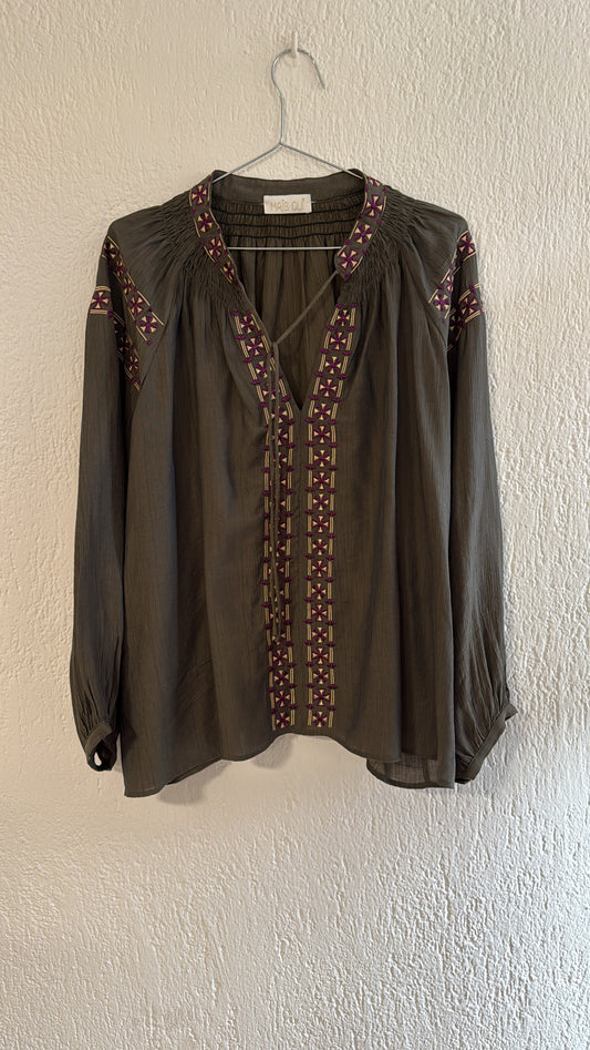 Camicia Etienne verde