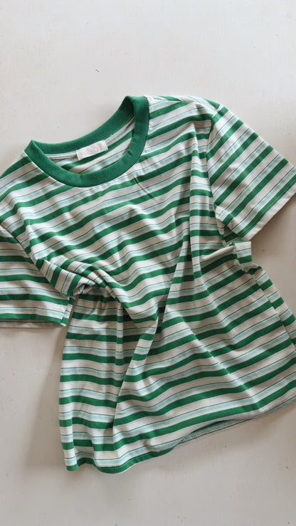 T-shirt Carola riga green