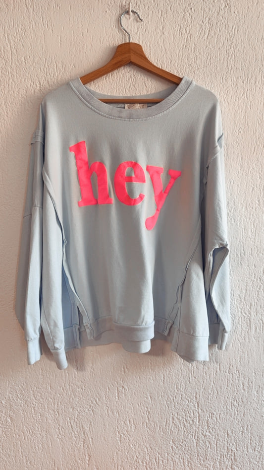 Maglia Hey azzurra