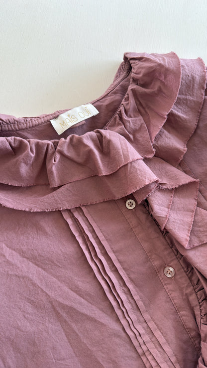 Camicia Adelina vintage malva