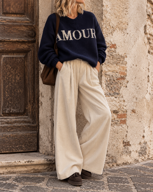 Pantalone Crystal milk