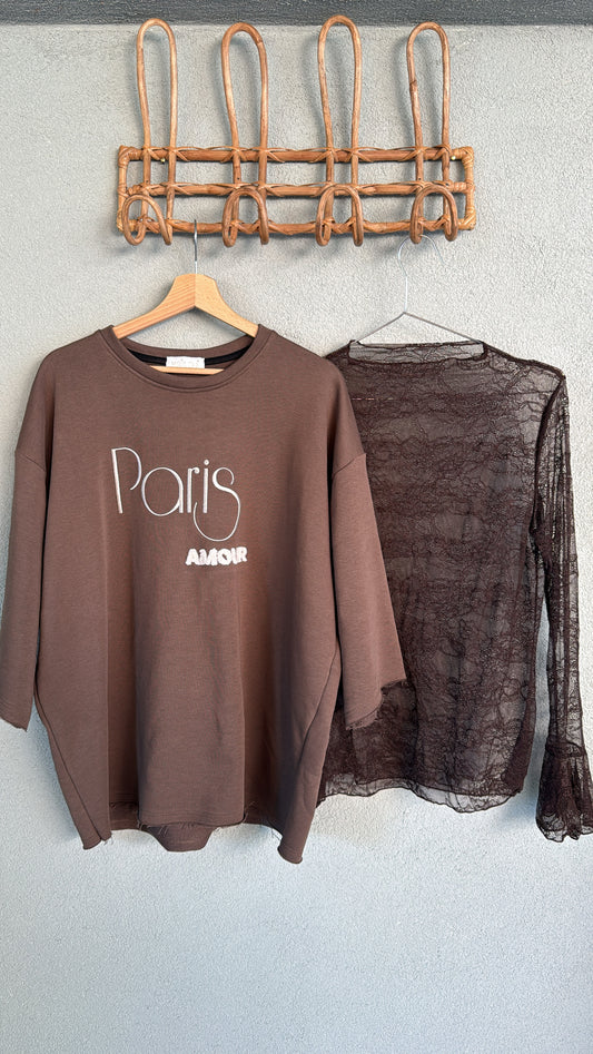 Fashion box Paris Amour choco - Pamela dark choco