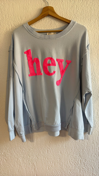 Maglia Hey azzurra