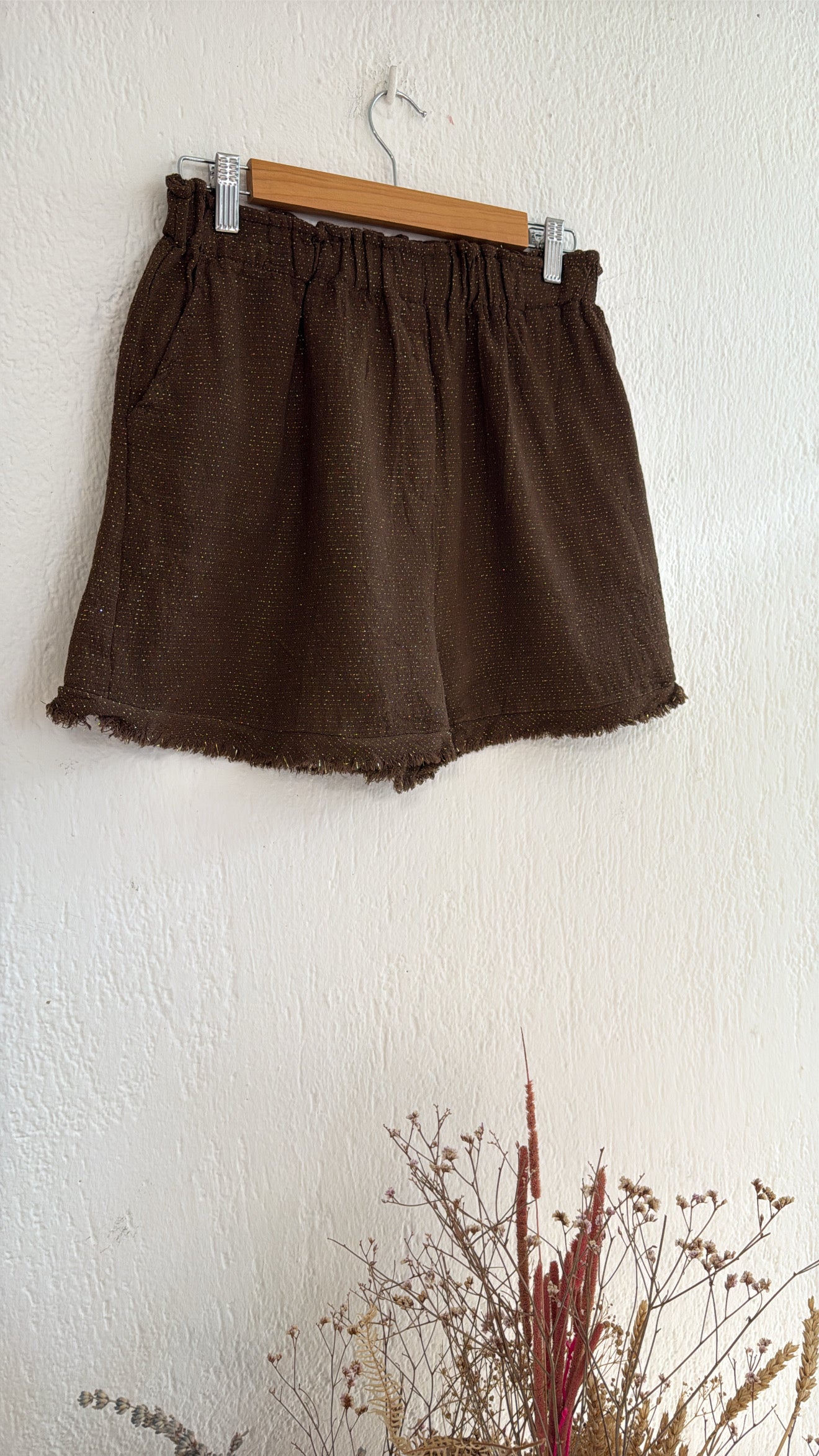 Short Deseo glitter choco