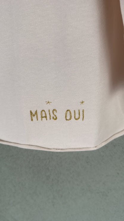 T-shirt Mais Oui naturale
