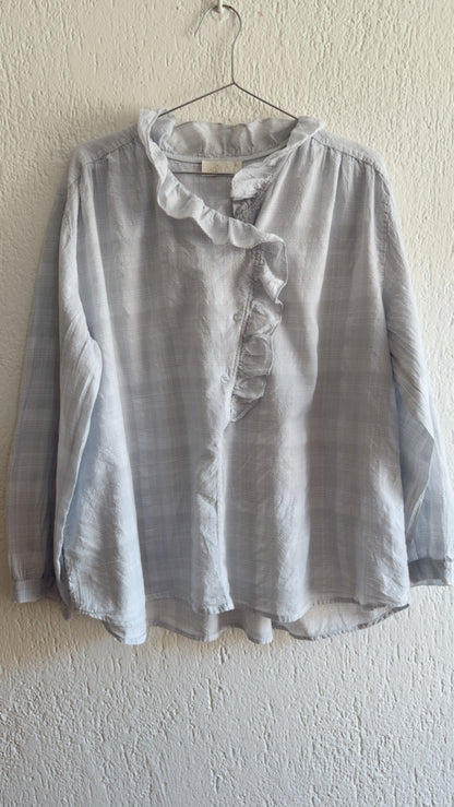 Camicia Camelia azzurra