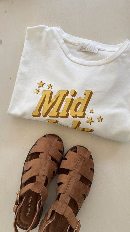 T-shirt Vintage white