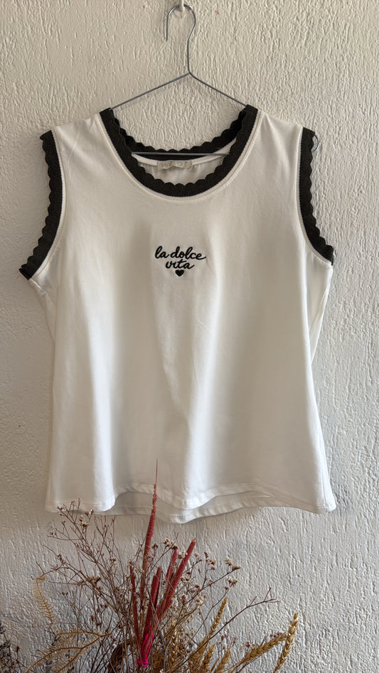 Canotta Sweet Life dark green