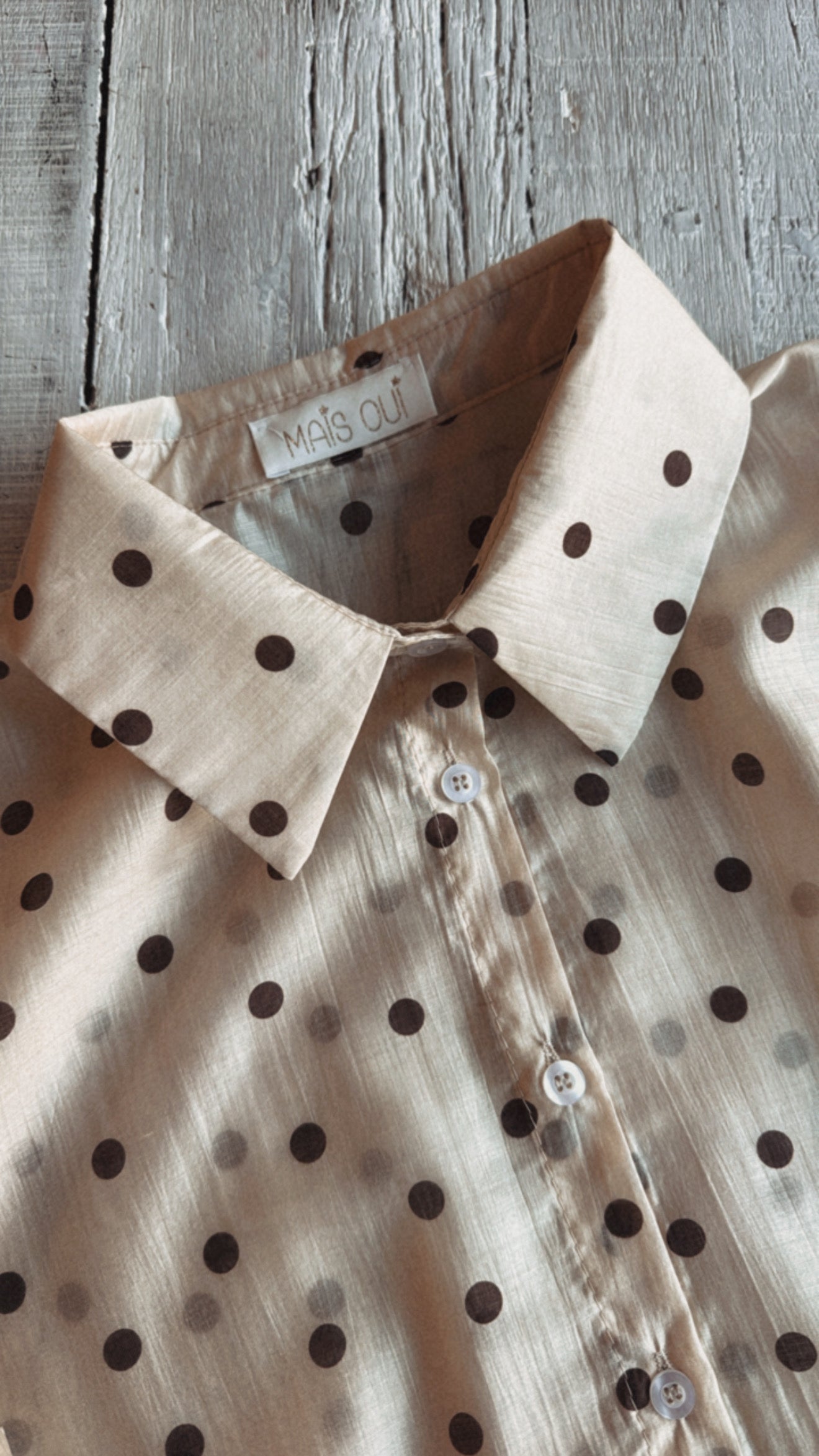 Camicia Daisy butter